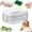 Three Layers, variant on Multi-layer Food Storage Box with Lid, Deli Meat Ham and Cheese Container for Fridge, Stackable Container Set for Meal Prep, Fridge Organization, Pantry Storage,Meat Pieces Storage Box (Three Layers)