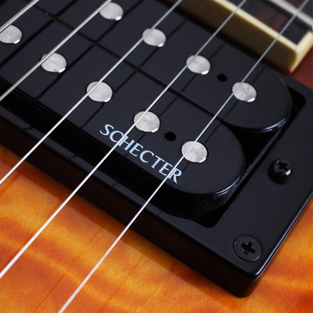 Schecter Omen Extreme-6 Series Electric Guitar w/Quilted Maple Top - Vintage Sunburst