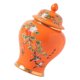 thumbnail image 1 of Centro decorativo de jarrón de jengibre de cerámica Kearding Naranja 18.5 cm, 1 of 6