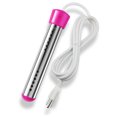 thumbnail image 1 of Calentador eléctrico de piscina de agua de inmersión con protector de acero inoxidable para piscinas enterradas, rosa, una pieza, 1 of 5