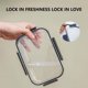 thumbnail image 5 of Refrigerator Box, Storage Box, Transparent Lid, Fresh Produce, Lunch Box, Large Medium Small, Fruit Vegetable Organizer, Food Preservation, Portable Design, Foldable, Clear Plastic, 2-Tier,, 5 of 9