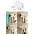 thumbnail image 2 of Soporte universal para secador de pelo SUPTEC, soporte de pared, blanco, 2 of 6