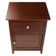 thumbnail image 6 of Winsome Eugene Accent Table, Nightstand, Walnut Finish, 6 of 8