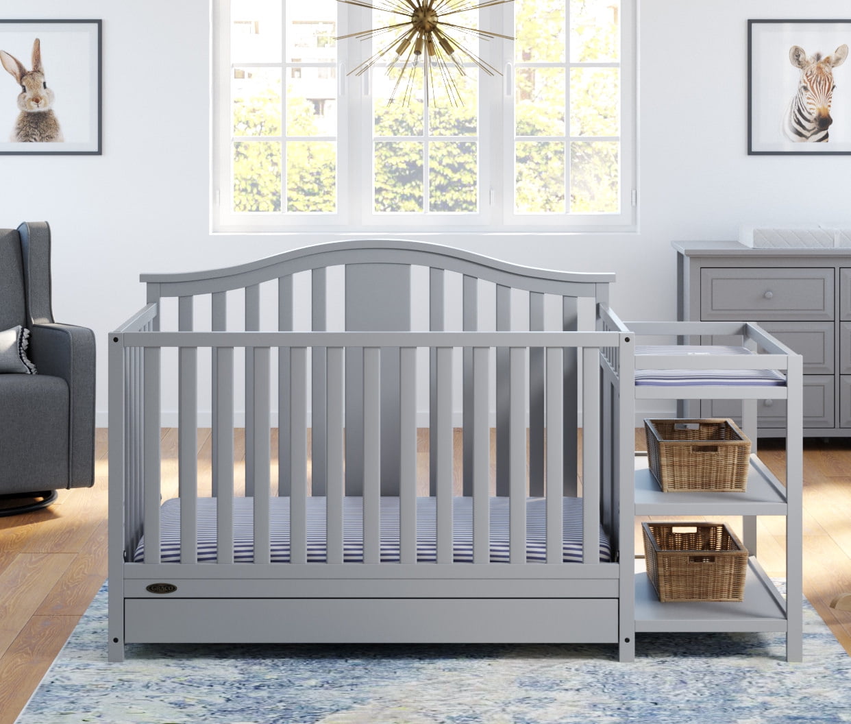 graco crib conversion kit walmart