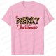 thumbnail image 1 of Camiseta de Feliz Navidad para mujer, camisetas de Hip Hop, ropa femenina con gráfico de dibujos animados, camisetas de manga corta Y2k a la moda, ropa estética, 1 of 5