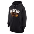 thumbnail image 2 of Women's G-III 4Her by Carl Banks  Black Phoenix Suns Filigree Logo Pullover Hoodie, 2 of 3