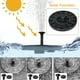 thumbnail image 4 of Wdftyju Fuente solar bomba de fuente de agua solar flotante para baño de pájaros decoración de jardín Wdftyju 5ce1xx0fj0zu6kg5, 4 of 9