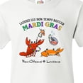 thumbnail image 4 of Inktastic Laissez Les Bon Temps Rouler Mardi Gras Partying Seafood Youth T-Shirt, 4 of 5