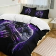 thumbnail image 6 of Black Panther 3-piece Bedding Set Queen Size,Kids Bedding Include Bed Duvet Cover and Pillowcases for Girls Boys Women Men, 6 of 7