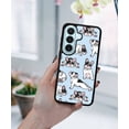 thumbnail image 5 of WIRESTER Shockproof Soft Rubber Cover Case for Samsung Galaxy S26 6.3" 2026, French Bulldog Funny Playful Postures On Light Blue Background, 5 of 5
