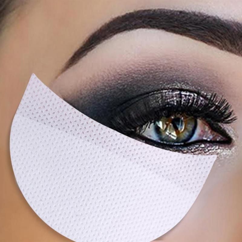 100pcs Eyeshadow Stencils Professional Pads Under Eye Eyeshadow Gel Pad Patches for Eyelash Extensions/Lip Makeup