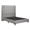 thumbnail image 2 of Box Base Cama Individual + Cabecera Bruks Trinity Gris Arena, 2 of 9