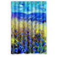 thumbnail image 1 of ABPHQTO Cortina de ducha Amapolas Cortina de ducha impermeable 120x180 cm, 1 of 2