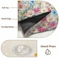 thumbnail image 6 of Large Area Rugs for Living Room Bedroom, Colorful Floral 8'x10' Rug Washable Carpet Runner Indoor Outdoor, Farmhouse Vintage Dragonfly Butterfly Flower Non Slip Floor Mats Rug for Kitchen, Patio, 6 of 8