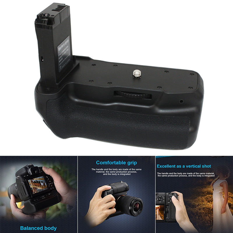 Snel kat Bestrating Professional Double Battery Grip Holder Pack Support Vertical Shooting for  CANON EOS800D T7i X9i 77D - Walmart.com