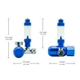 thumbnail image 3 of VENO CO2 Classic Aquarium CO2 Regulator with Single Gauge, One Bubble Counter, Without Solenoid, 3 of 3