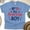 CarolinaBlue, variant on All American Boy Graphic T-Shirt – USA Flag Sunglasses Design Tee, Navy, Size XL