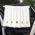 thumbnail image 6 of Qholemyo Cute Cloth Car Window Shades Heat Insulation Sun Shade For Car Side Window Stylish Car Accessories For Women, 6 of 6