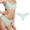 Green, variant on Women's Thongs Underwear Fashion Seamless Suit Multicolor Trendy V-Shape Underpants Breathable Lightweight Soft Briefs