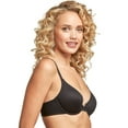 thumbnail image 2 of Maidenform Comfy Soft Demi Underwire Bra Black/Body Beige Lining 32B Women's, 2 of 4