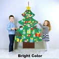 thumbnail image 3 of Gamexcel 4ft DIY Felt Christmas Tree with 36 Pcs Ornaments & 5m LEDs String Lights for Toddlers Christmas Wall Hanging Decor, 3 of 10