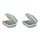 thumbnail image 1 of 2X Soporte para Jabón, Jabonera, Soporte para Jabón de Barra para Ducha, Jabonera de Viaje con Tapa para Gimnasio, Jabonera de Viaje, 1 of 5