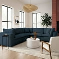 thumbnail image 6 of TOV Furniture Cali Navy Performance Fabric Modular L-Sectional, 6 of 6