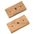 thumbnail image 2 of 60609 SeaTeak Supports de Support pour Support de Support pour Tige de Teck - Paire, 2 of 2