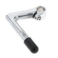 thumbnail image 2 of Vástago de manillar de 22,2 mm 1 "Elevador de manillar para bicicletas deportivas cómodas para autos plata Cola Tallo de manillar de cisne, 2 of 7