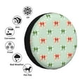 thumbnail image 4 of Sikiie Colorful polka dots bow Tire Cover Wheel Protectors Tyre Covers Weatherproof Wheel Covers Universal Fit for Trailer Rv SUV Truck Camper Travel Trailers-17 inch, 4 of 6