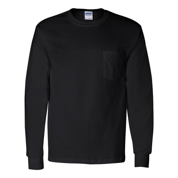 Gildan Ultra Cotton® Long Sleeve Pocket T-Shirt