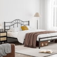 thumbnail image 5 of ARICOEASY Metal Queen Size Vintage Headboard with Height Adjustable for Bed Frame, Black, 5 of 7