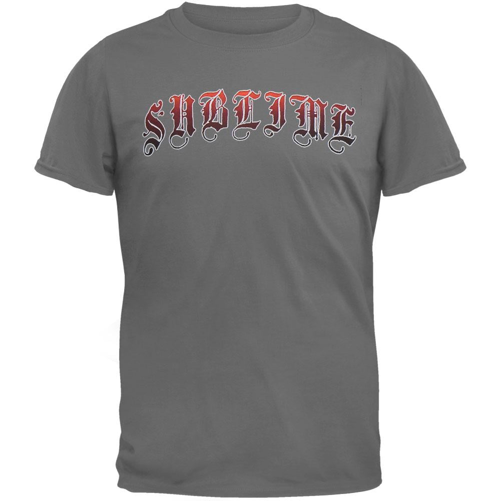 Sublime - Sublime - Old English Logo T-Shirt - Walmart.com