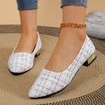 thumbnail image 2 of Wyzesi Espadrilles à Plateforme Femmes Tan Mode Printemps et Automne Couleur Unie Patchwork Chaussures Décontractées avec Talons Confortables Tempérament sur Chaussures Espadrilles Blanches pour Femmes Course, 2 of 8
