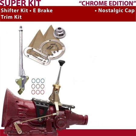 American Shifter 45RFE Shifter Kit 6 in. E Brake Trim Kit for D3950