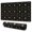 Black Gold Sun-1, variant on Long Mouse Pads for Desk,Black White Medical Symbol Pattern Desk Mats on Top Of Desks, Desk Mouse Pad Extra Large with 3mm Non-Slip Base and Stitched Edge for Gaming,Office,Work,Home 31.5"x11.8"