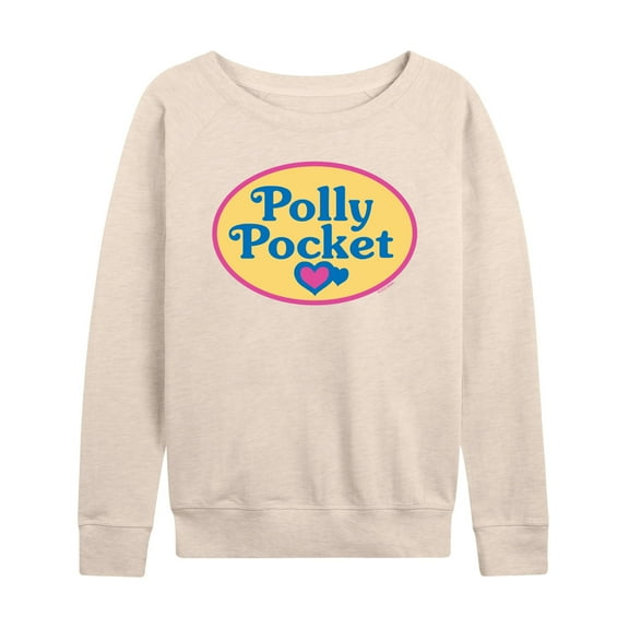 Polly Pocket - Polly Pocket Color Logo - Women's Lightweight French Terry Long Sleeve Shirt
