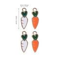 thumbnail image 2 of 40pcs Dripping Oil Pendants Easter Necklace Pendants Lovely Crafts Material, 2 of 8