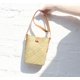 thumbnail image 1 of Zhuge Bolso de hombro tejido para mujer, bolso de mano tejido, bolso de mano tejido elegante para playa de verano, bolsos de hombro de 5,51 x 3,14 x 7,87 pulgadas (estilo H), 1 of 5