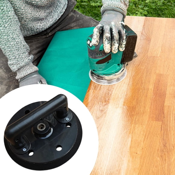 Portapapel de lija de mano, herramienta de acabado de masilla para alisar, práctico, compacto, redondo profesional para lijar paneles de yeso. Sin almohadilla