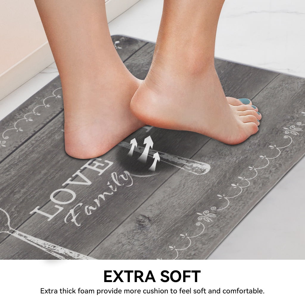 Ray Star Comfort Standing Desk Mat 20''x30'',0.39 Inch Thick Kitchen Mats Anti Fatigue