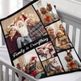 thumbnail image 3 of AISENIN Custom Blanket with Picture 7 Photos Blankets Throw Blanket Personalized Blankets for Adults Photo Blanket Personalized Gifts for Girlfriend Boyfriend Gifts, 3 of 5