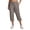 Driftwood, variant on Active Women's Plus Size Relaxed Lightweight Woven Cargo Capri Pant