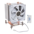thumbnail image 2 of Enfriador de aire de cpu, 3pin 48cfm 22db Rolando Hidráulico Ventilador de Enfriamiento de cpu para la placa base 2011, 2 of 7