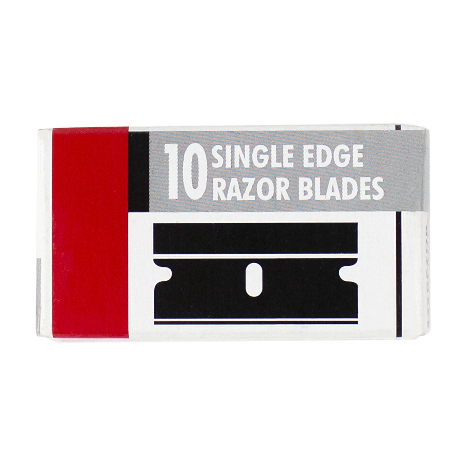 Excel Blades #9 Single Edge Razor Blades – 0.009" Carbon Steel, Steel Backed – Made in USA