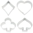 thumbnail image 2 of R&M International Card Cookie Cutter 4 Piece Set, 2 of 3