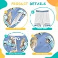 thumbnail image 3 of joogoo Capybara on Trucks Boys Swim Trunks Beach Swimsuit Shorts Boxer 5-6T, 3 of 8
