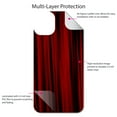 thumbnail image 4 of DistinctInk Custom SKIN / DECAL compatible with OtterBox Symmetry for iPhone 11 Pro MAX (6.5" Screen) - Bright Red Curtains, 4 of 5