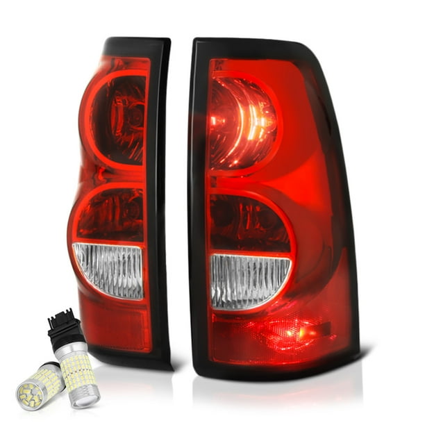 VIPMOTOZ Red Lens OEStyle Tail Light Lamp Assembly For 20032006 Chevy