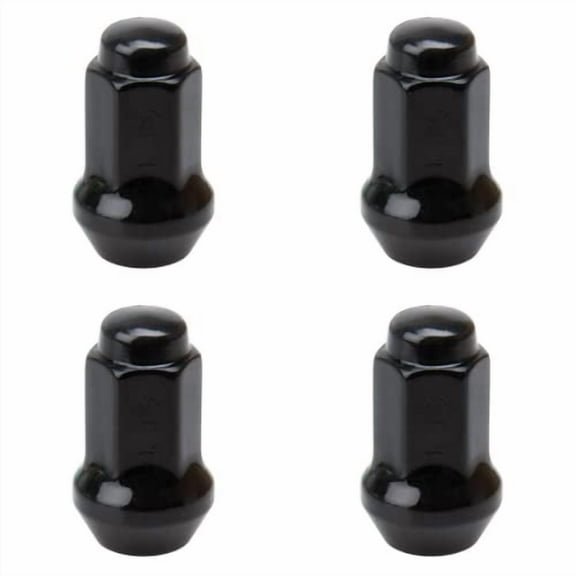 (16 Pack) Tusk Tapered Lug Nut 10mm x 1.25mm Thread Pitch w/14mm Head Black For HONDA Rancher 420 4x4 AT DCT IRS EPS 2019-2022